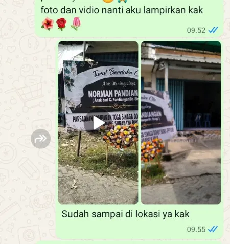 Pengiriman Karangan Bunga Kunciran Jaya