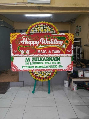 Papan Bunga di Kunciran Jaya