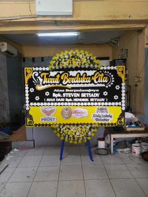 Papan Bunga di Kunciran Jaya