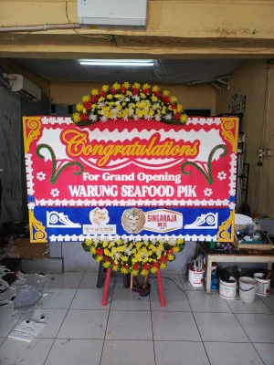 Papan Bunga di Kunciran Jaya