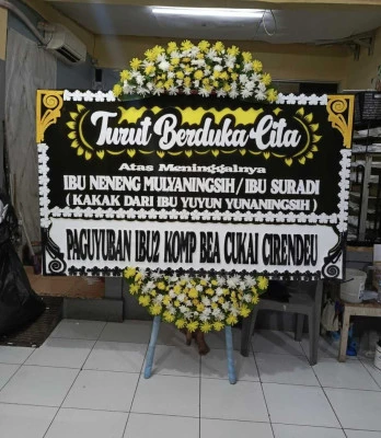 Papan Bunga di Kunciran Jaya